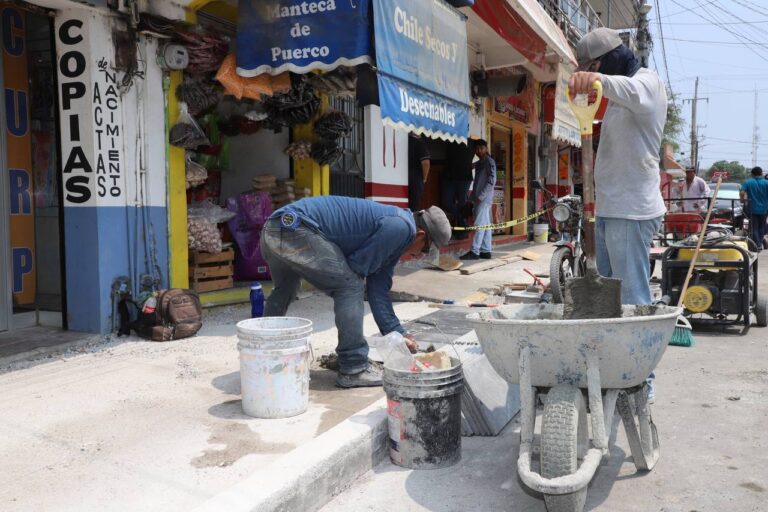 Supervisión de obra calle hidalgo2