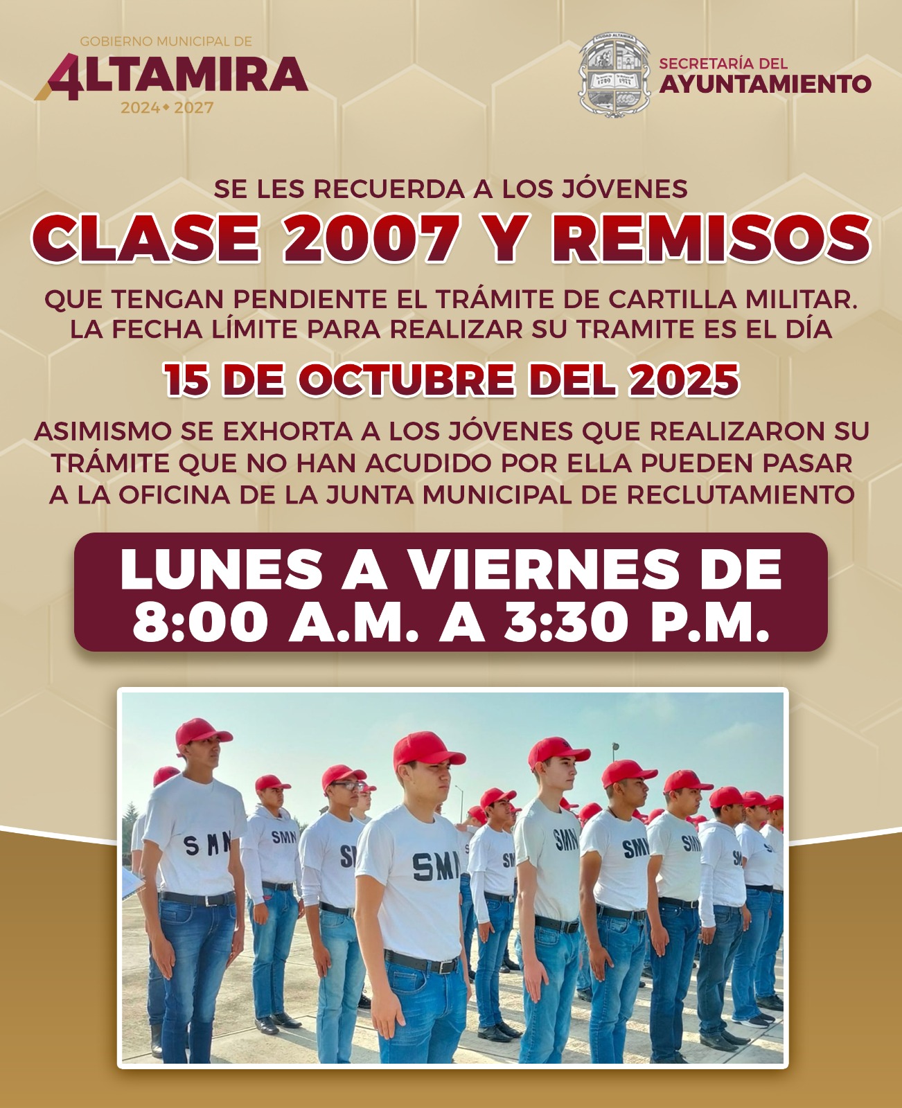 pendiente militar