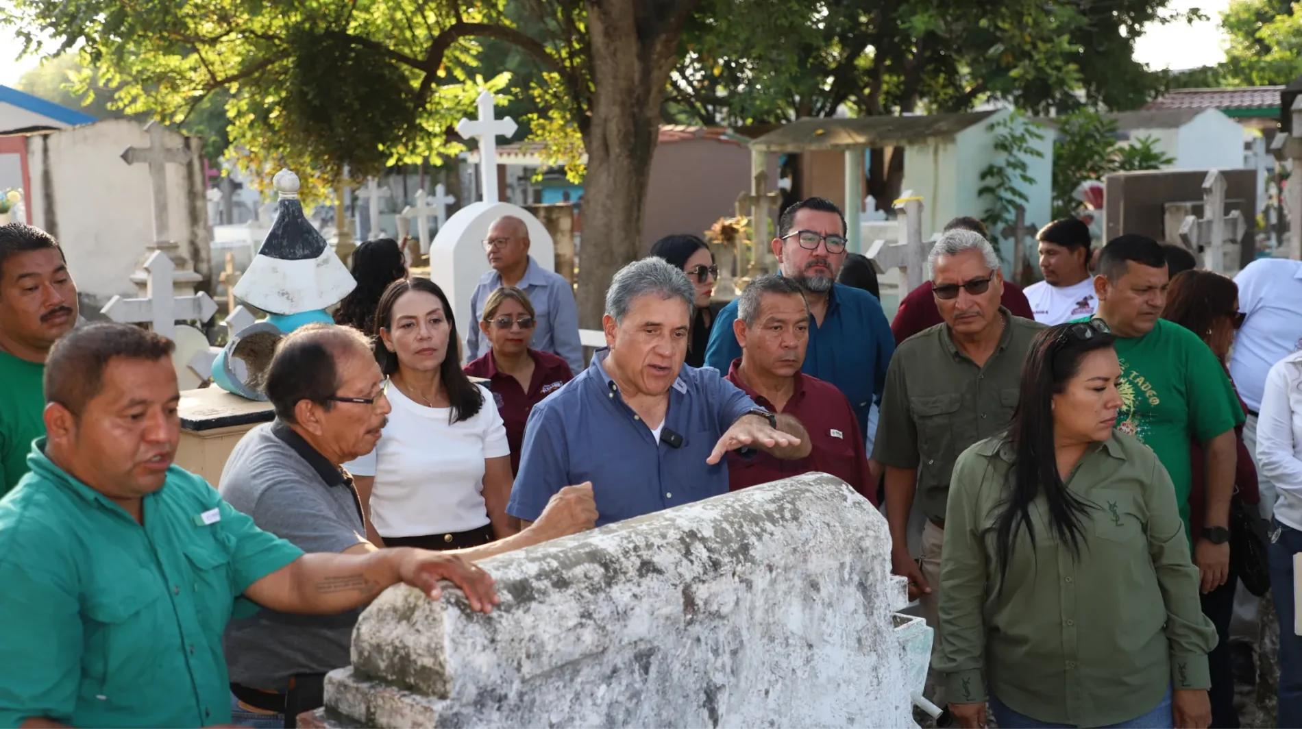 Altamira prepara los panteones
