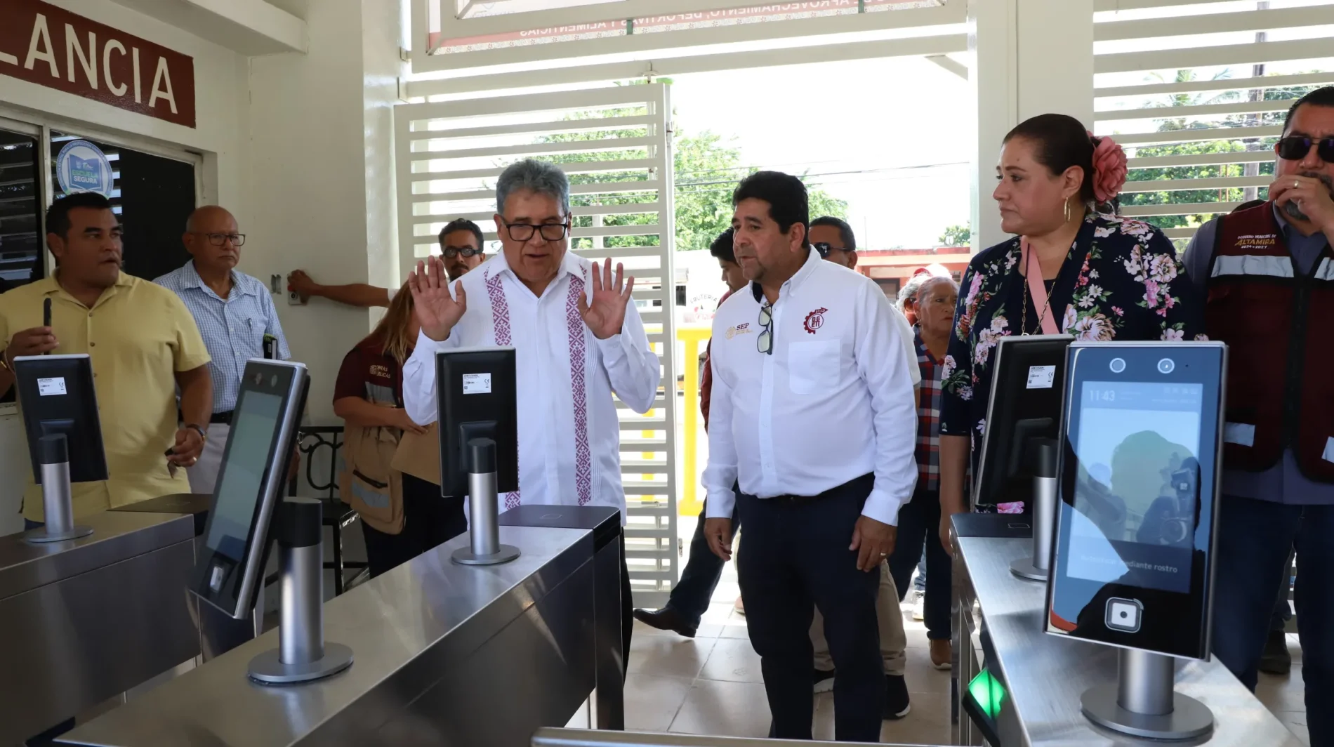 Impulsa Gobierno de Altamira espacios seguros en el CETis 781