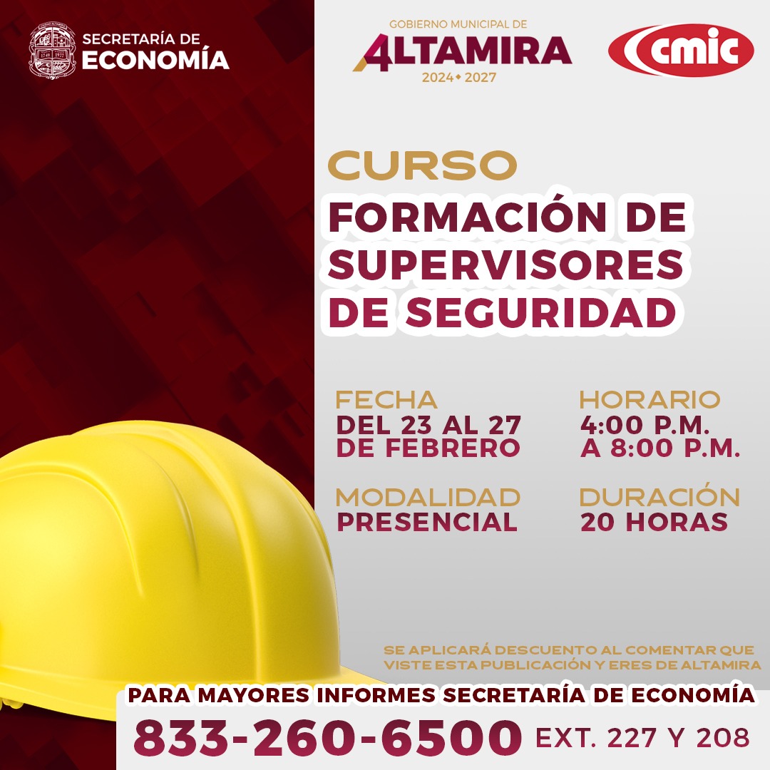 FORMACION DE SUPERVISORES DE SEGURIDAD