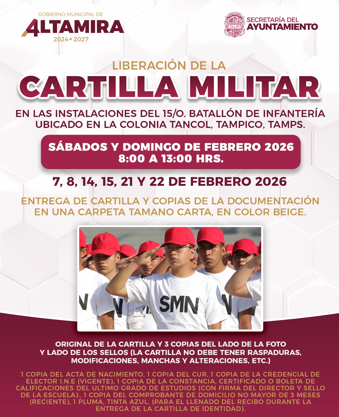 cartilla militar