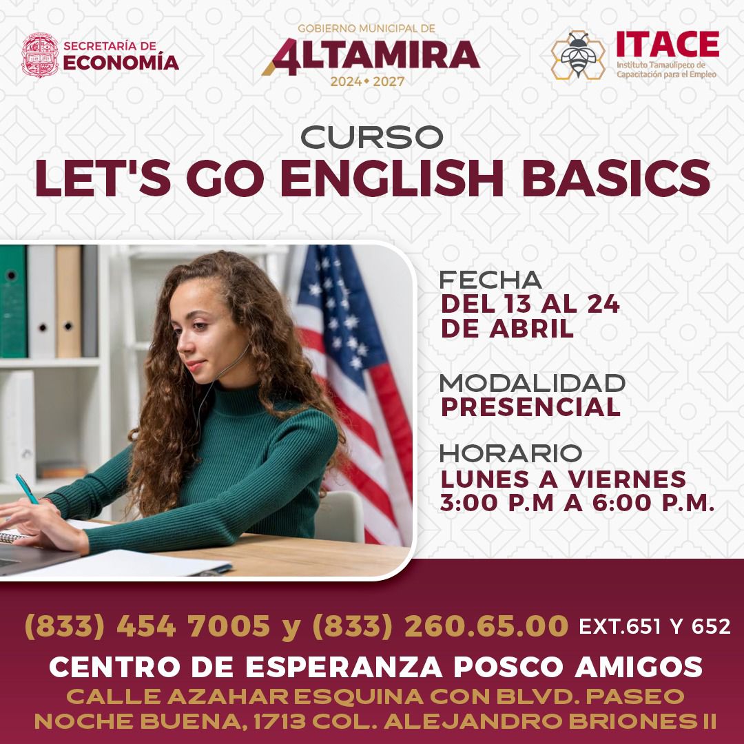 curso english basic