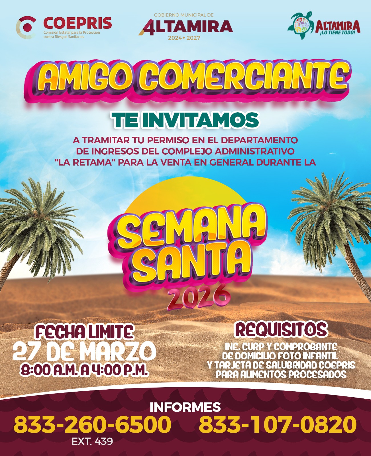 venta semana santa