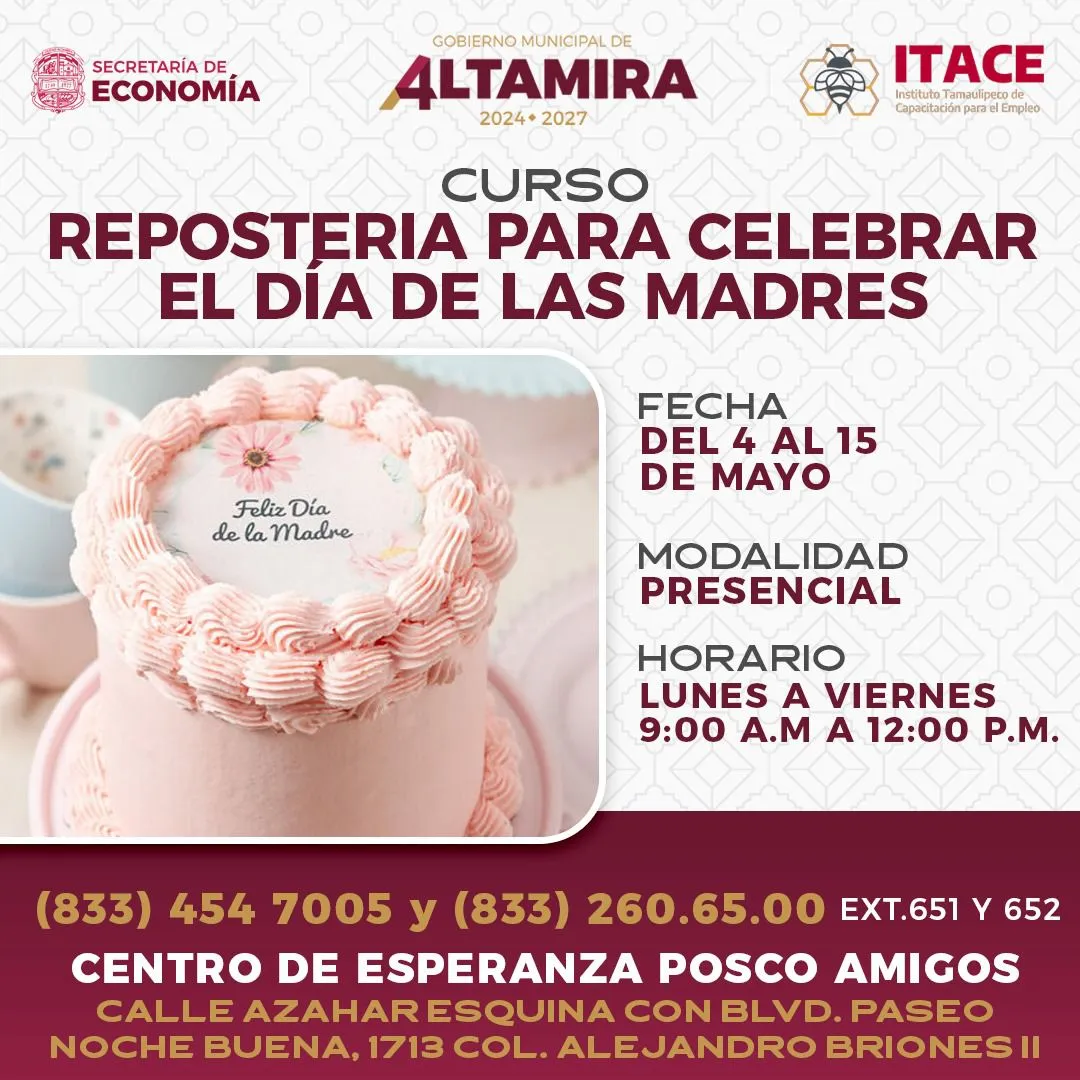 curos reposteria dia de las madres