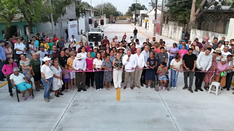 Entrega Gobierno de Altamira nuevas vialidades en la colonia Altamira Sector 4