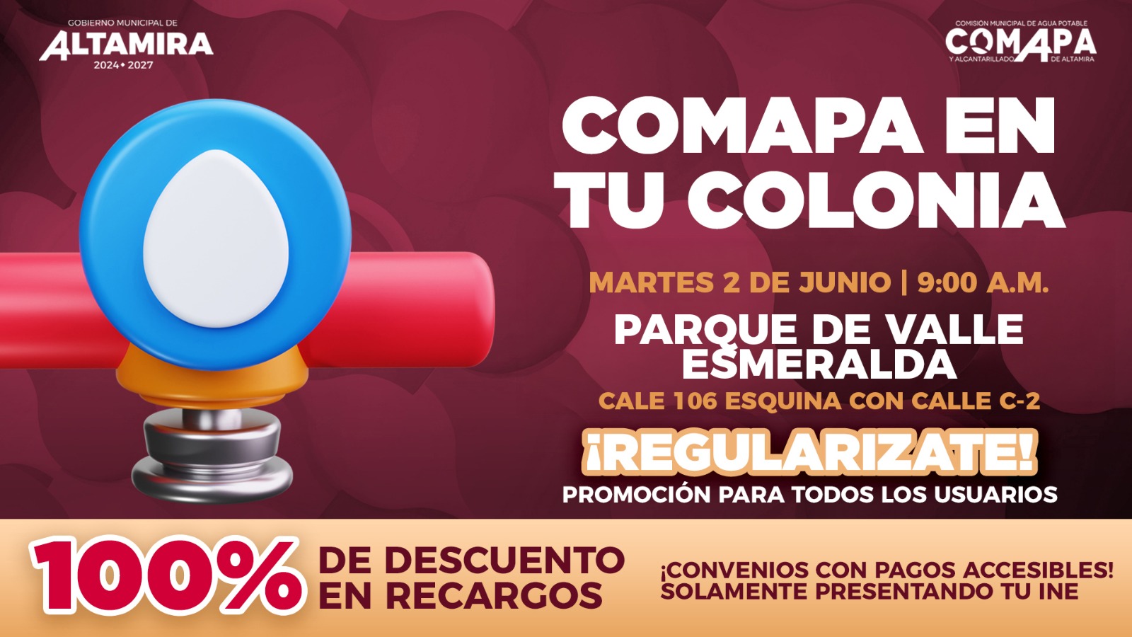 comapa en tu colonia