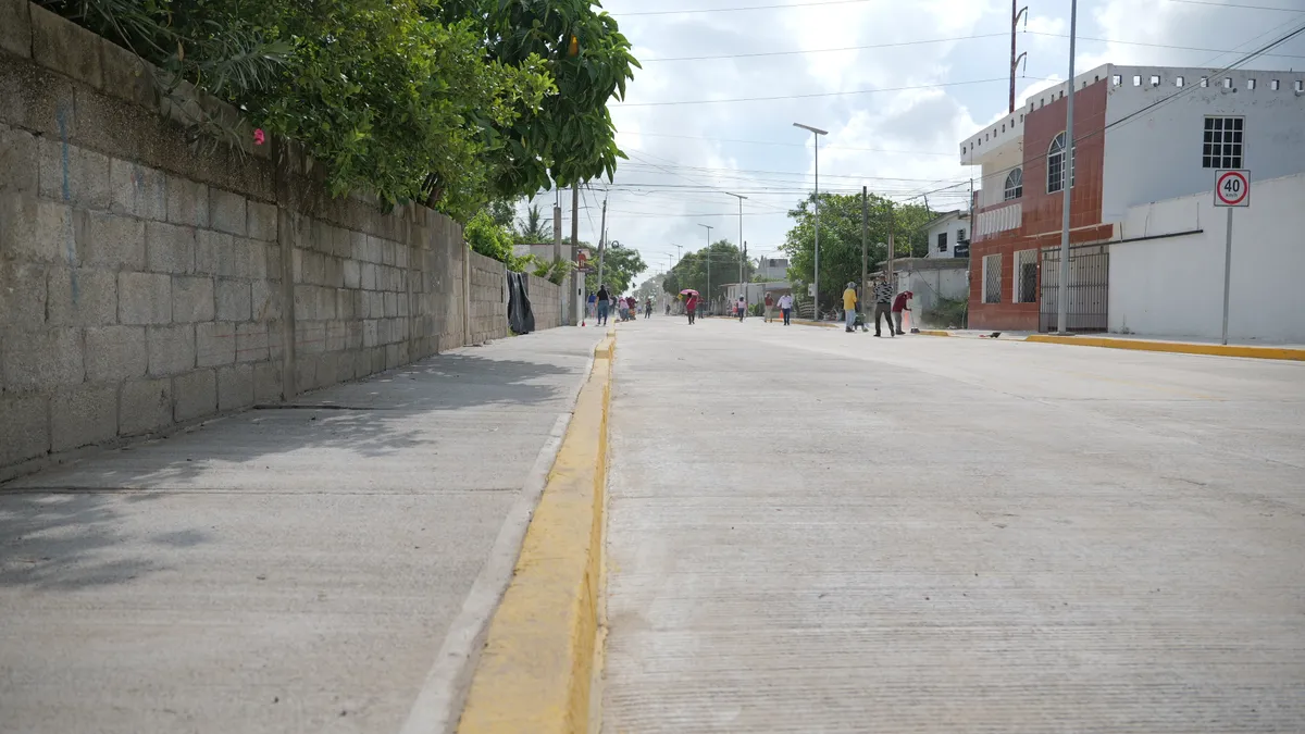 infraestructura vial estratégica en sectores populares