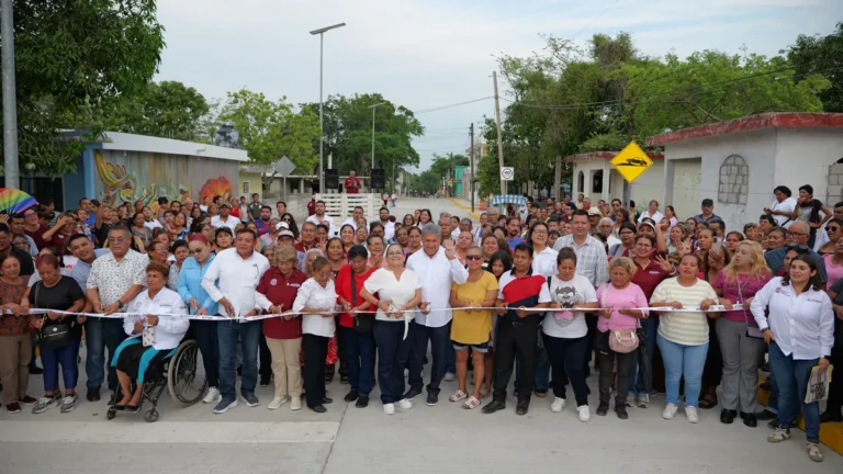 Entrega AMM obras de pavimentación por más de 7 millones de pesos