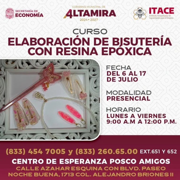 elaboracion bisuteria junio 2026