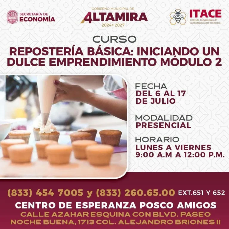 reposteria basica junio 2026